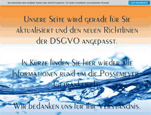 Tablet Screenshot of getraenke-possemeyer.de
